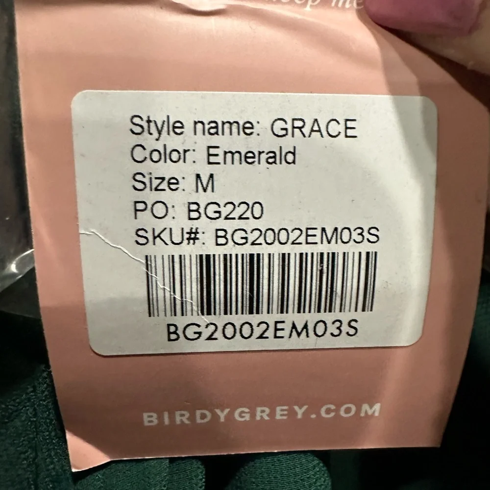 Birdy Grey GRACE CONVERTIBLE DRESS CHIFFON EMERALD MEDIUM Wedding Bridesmaid - Picture 5 of 5
